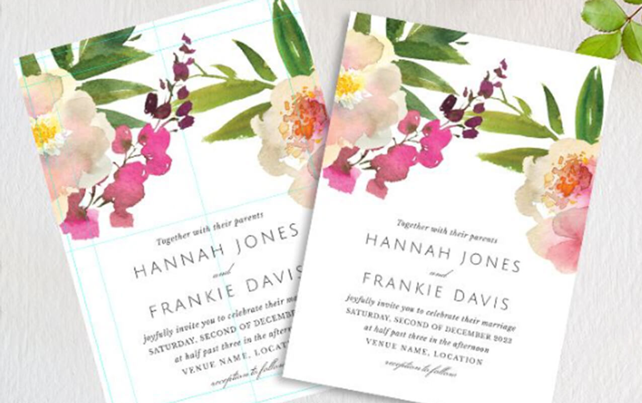 HOW TO DESIGN YOUR OWN WEDDING INVITATIONS IN PHOTOSHOP