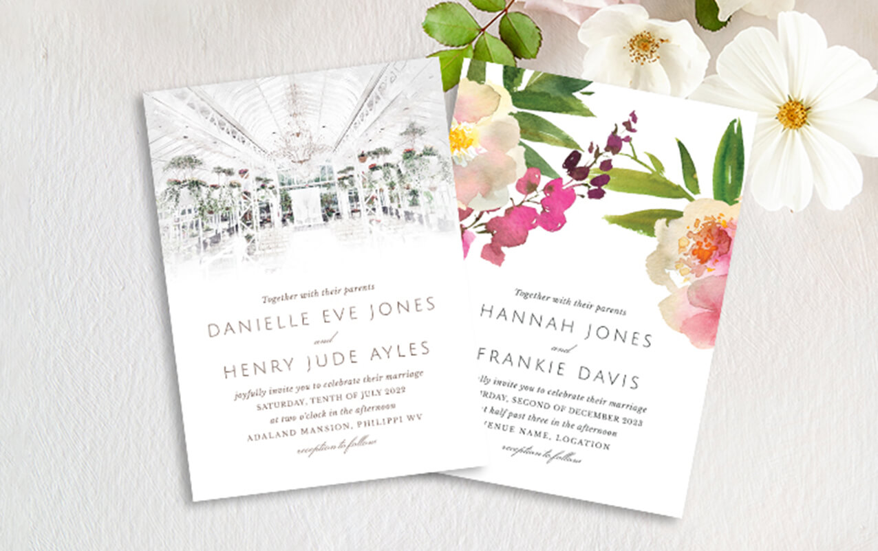 FREE PSD TEMPLATE FOR DIY WEDDING INVITATIONS